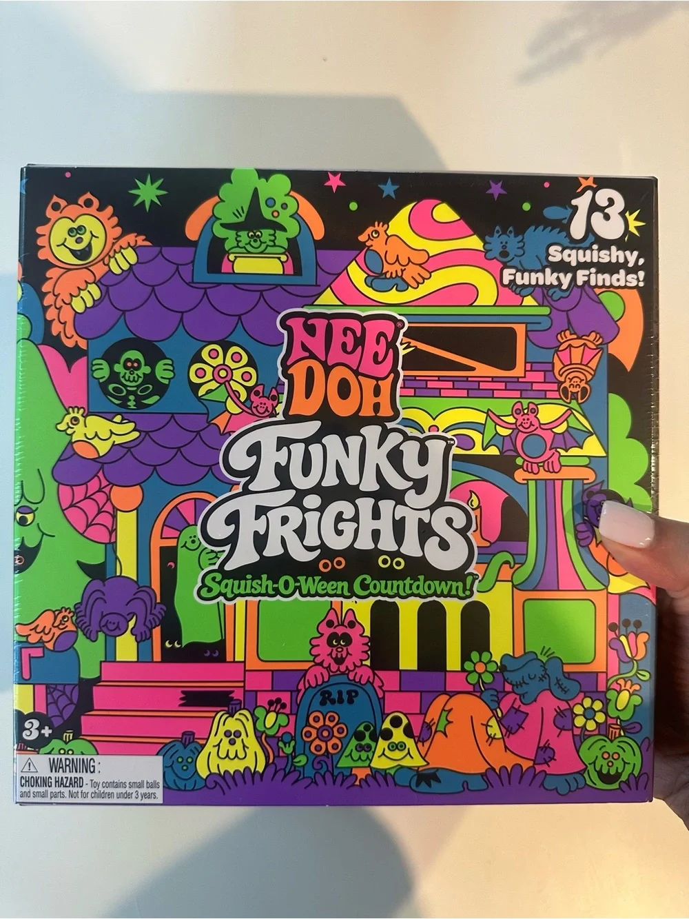 NeeDoh Funky Frights Squish-O-Ween Countdown